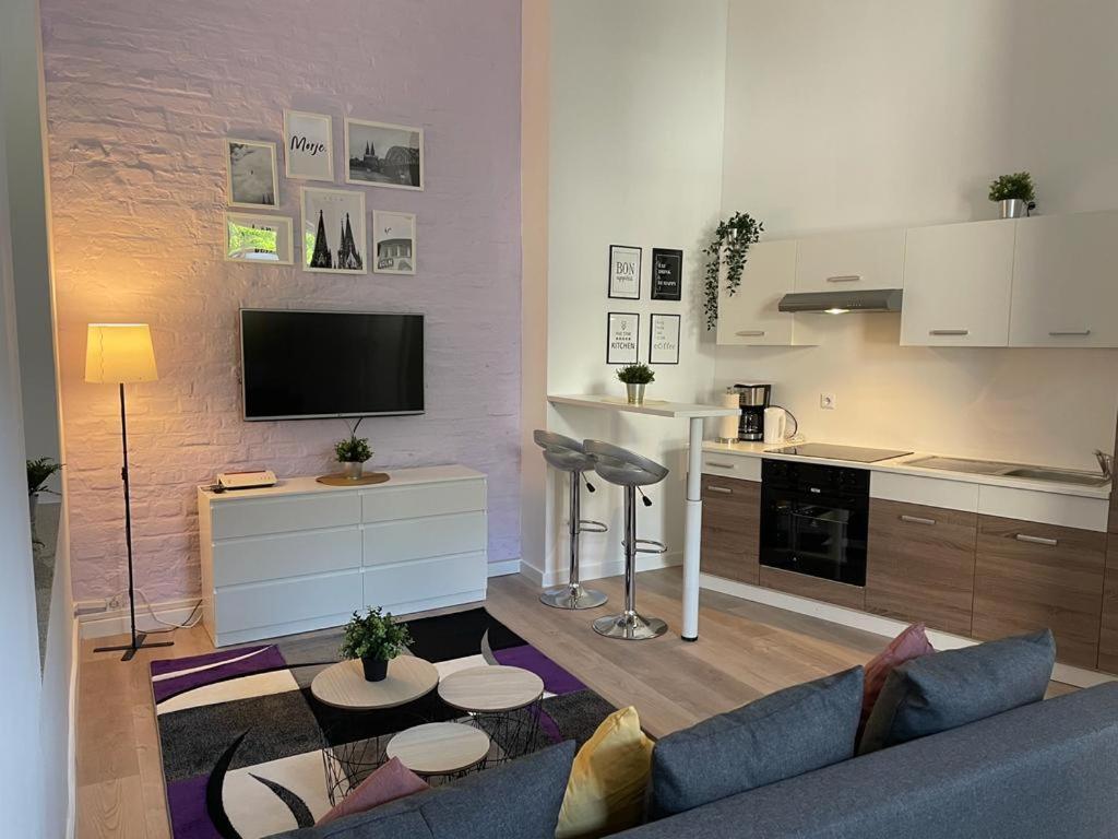 Apartment Cityperle Ruhiges Komfort Apartment Naehe Dom - Sommertime Am Rhein - *